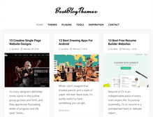 Tablet Screenshot of bestblogthemes.com